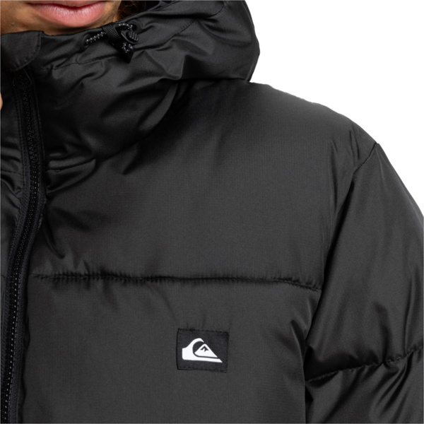 2025 Quiksilver Hommes Cold Days Puffer Jacket EQYJK04173 - Black